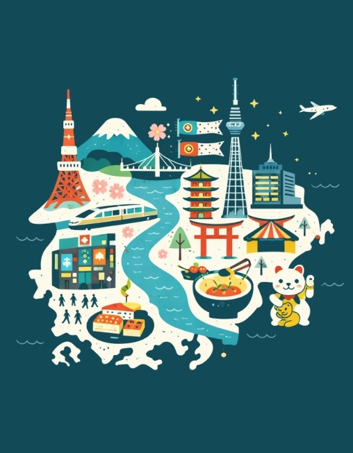 Mapa de Tokio