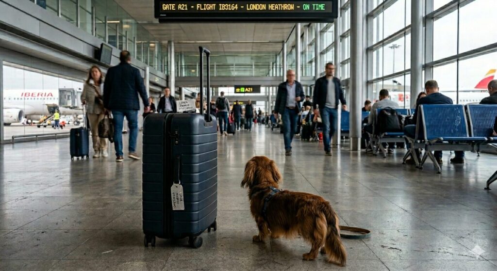 viajar con perro en cabina